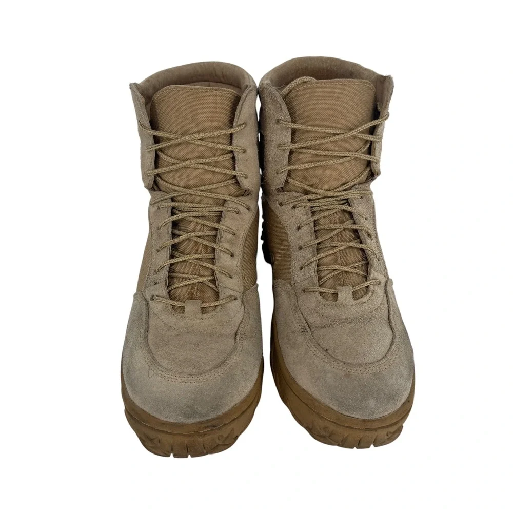 Oakley SI Assault 6 Coyote Tan Tactical Military Boots Mens 9.5 Vibram Suede